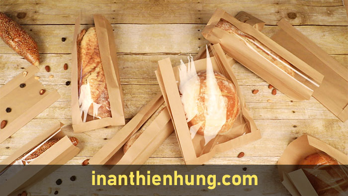 in túi giấy đựng bánh mì - in thiên hưng